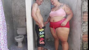 Unexpected Fuck with a Lot of Milk on the Tits Ami Horny Neighbor