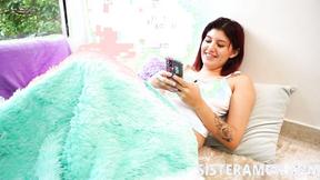 ”Stepsis taking her stepbros prick”