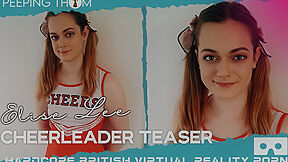 Cheerleader Teaser - Amateur teen 18+ Babe Solo