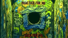 Practice for the glory then suck at the Gloryhole INTERACTIVE DILDO SUCK INTRUCTIONS