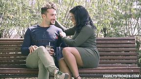 Lucky dude with a big dick drills pussies of mouth watering milfs