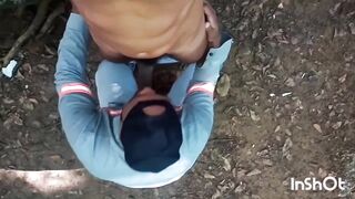 I devoured the uniformed guy and took his hot load on my face