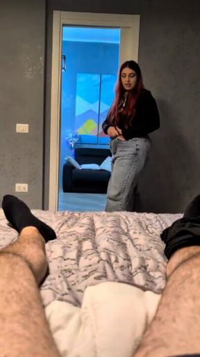 POV: THE VIRGIN AND THE FOOT PUSSY