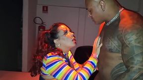 HALLOWEEN, Tranzei com meu cunhado na festa a fantasia