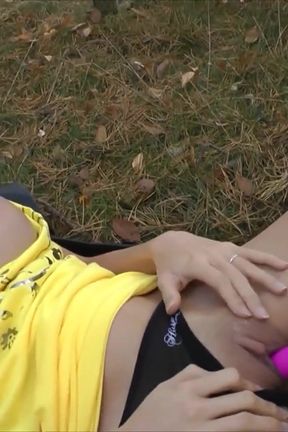 Asian Girl with Chubby and Big Tits Licking and Fingering Herself