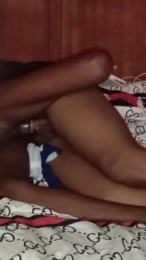 Playing with Lovets Little Pusey.