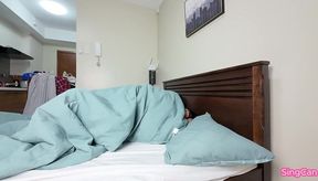 Filipina Beauty Gets Cozy Under the Covers with Her Boyfriend - 2024!