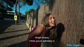 Public Agent - Big Tit Russian Briana Bandares Gets Pounded by the Bus Stop