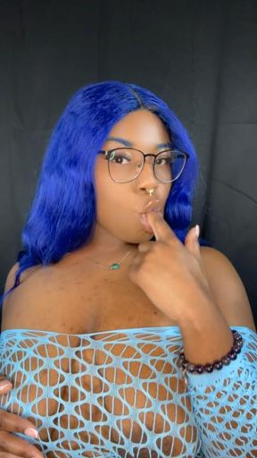 Blue Milf Helps You Jerk Off