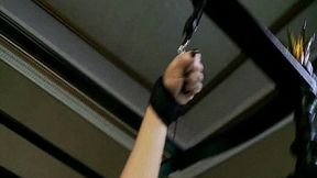 Busty blonde MILF Madison Kelly tied up and fucked hard