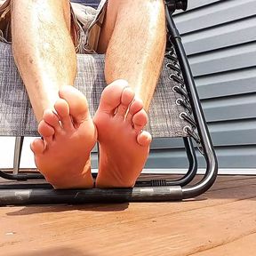 What do you think of my soft male feet