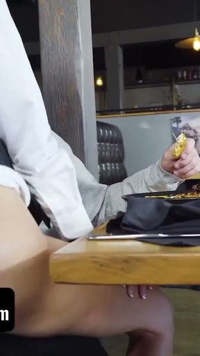 FreeUse Fantasy - Sexy Restaurateur Gave Her Hunk Customer An Unforgettable Service   Clip 2