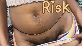 Sniff at Your Own Risk: Hairy Ebony Dirty Panty Fantasy 1080p