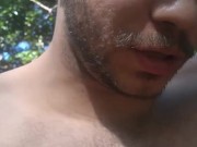 picking lemon on the foot