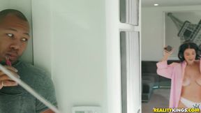 Lasirena69's Intense Indoor Encounter with Interracial Heat