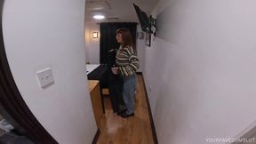 Pure Pee Desperation in the Hotel!