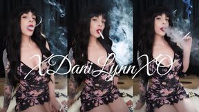 Smoking Marlboro in New Dress