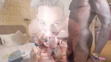 Northern Lights Lisa at the first official shoot with BBC Tony Rope