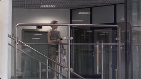 Cute girl no bra and strip