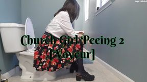 Church Girl Peeing #2 [Voyeur] Sage Eldritch SD