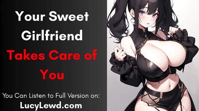 Your girlfriend’s wet mouth takes care of you ASMR blowjob audio
