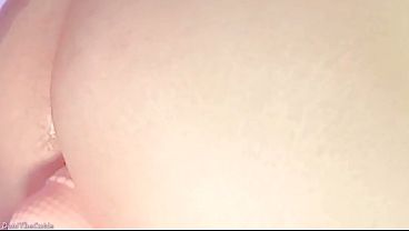 Pretty tranny DaniTheCutie gets fucked rough by a dildo machine before you cum on her feet