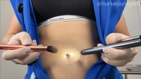 Belly Button Exam Demonstration