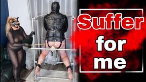 Training Zero Femdom Predicament Bondage BDSM Slave Spanking Whipping Real Homemade Milf