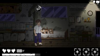 No escape in the pixel horror hentai apartment game