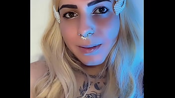 Heard the best milk comes from a blonde, tattooed princess