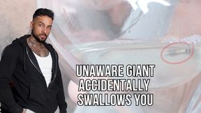 Unaware giant accidentally swallows you - Lalo Cortez