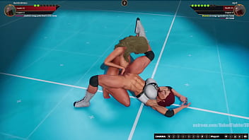 Bambi Bimbo VS April (Naked Fighter 3D)