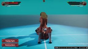 Bambi Bimbo VS April (Naked Fighter 3D)