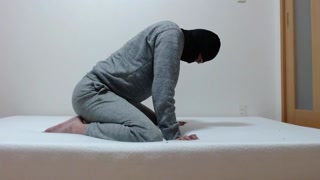 A mysterious masked man appears 17 times in dry orgasm at Aneros!