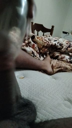 Cupping My Dick With Glass