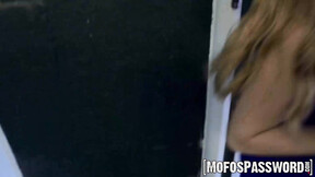 ”Barely legal Molly Little is banged & jizzed on by a hung dude”