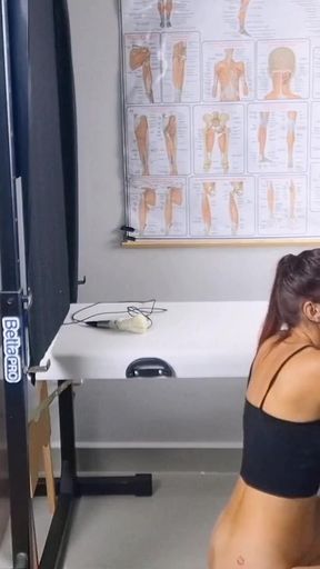 Wife cheating on husband on ultrasound with gynecologist!   Clip 2