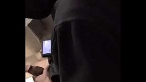 Caught Jerking Off in Bathroom