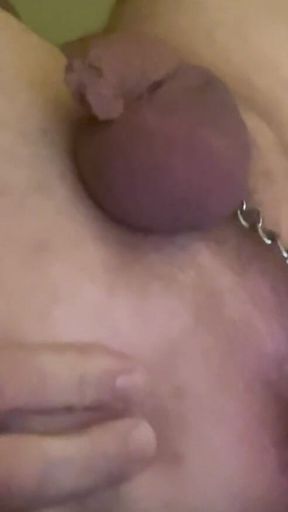 Cockring and Big Plug