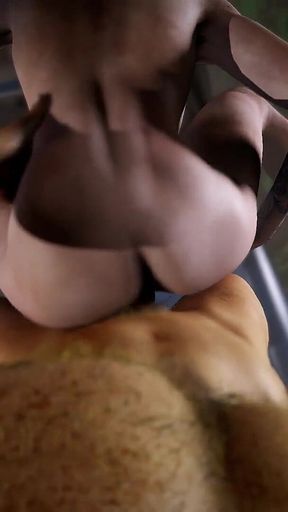 Ellie Fucked on the Hood of a Car in POV | Parody