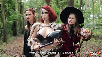 Dungeon and Dragons porn parody with a little big session