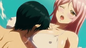 Big-Breasted Beauties Love to Sing and Ride Cocks on the Beach