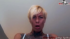 German Skinny Tattoo Artist Picked Up At Blind Date Cas