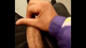 sacandome la verga en el metro df