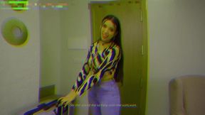 Trip into wild psychedelic passion with a daring backdoor guest