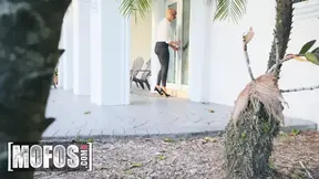 Hot - Ryan Keely Puts On A Lingerie And High Heels, Then Slides Her Panties To The Side To Ride A Big Cock