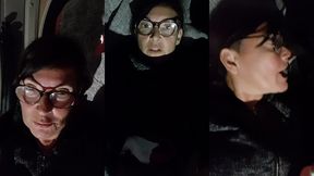 pendant que mr conduit le camping car pour les vacances pour de nouvelles ...