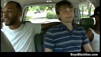 Blacks on boys - Nasty gay interracial hardcore action 12