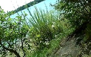 Electrostimulation am See, outdoor. Electro outdoor, German
