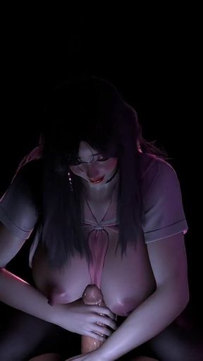 Pixelated Curves: the Goddess Experience - 3D Animation Hentai